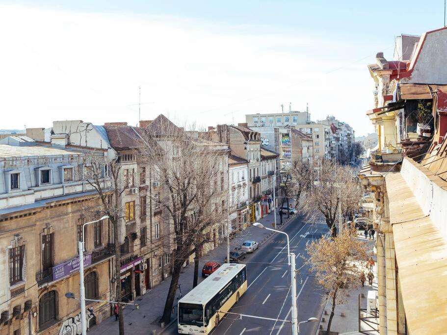 Newstudio & City Center I Balcony I Netflix Bucarest Extérieur photo